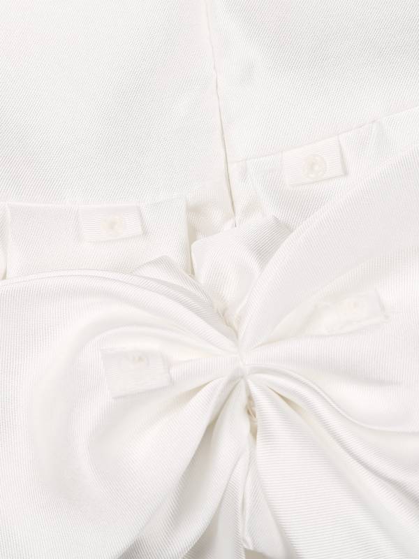 Toddler Girls Flower Girl Party Gown Sleeveless Applique Bowknot Dress thumb