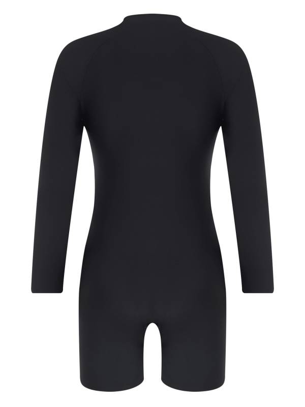 Women Long Sleeve One-piece Swimsuit Surfing Wetsuit thumb