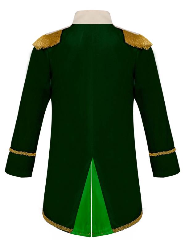 Toddler Boys Long Sleeve Gold Fringe Tailcoat Prince Costume thumb