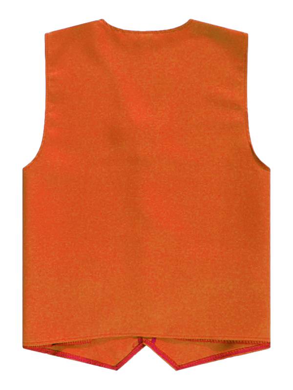 Kids Boys Solid Color V Neck Sleeveless Button Front Vest thumb