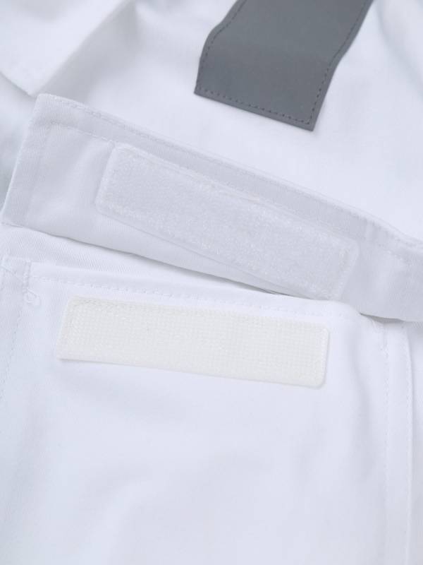 Men Long Sleeve 100% Cotton Reflective Strips Dustproof Dungarees Jumpsuit thumb