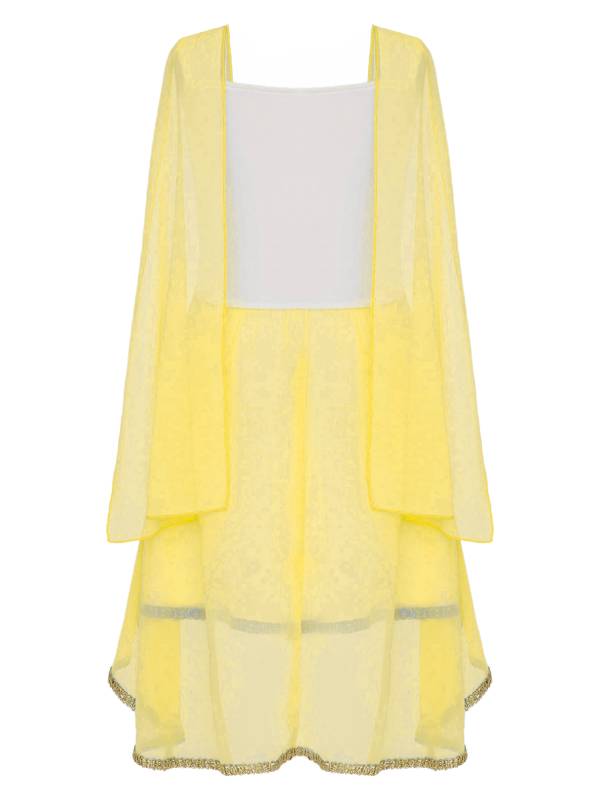 Girl Sleeveless Asymmetrical Dress Halloween Greek Toga Costume thumb