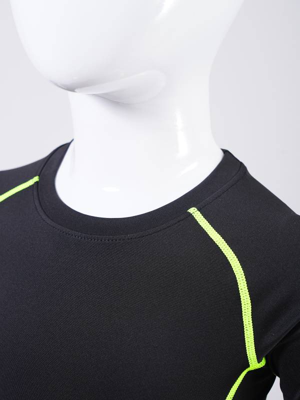 Kids Boys Quick-Drying Sports Shirt Short Sleeve Moisture-Wicking Tee thumb