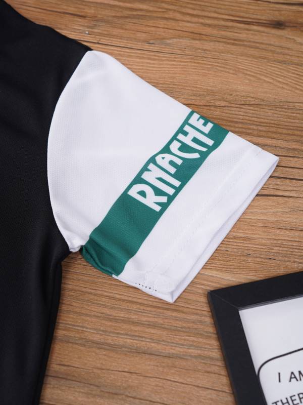 Kids Boys 2pcs Sports Set Quick-Drying Short Sleeve T-shirt and Shorts thumb
