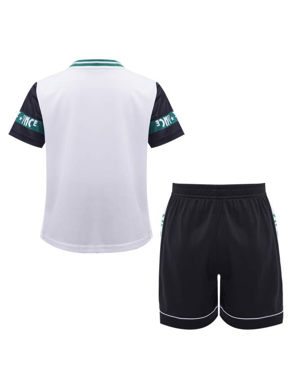 Kids Boys 2pcs Sports Set Quick-Drying Short Sleeve T-shirt and Shorts thumb