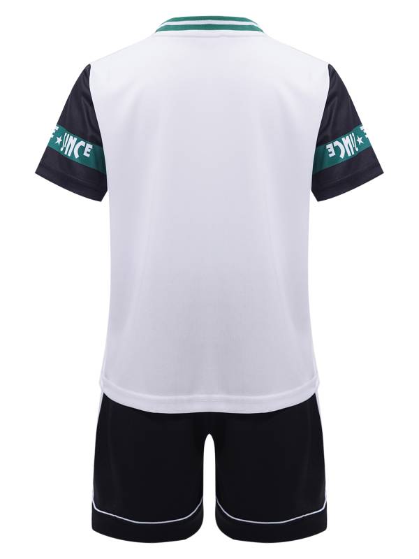 Kids Boys 2pcs Sports Set Quick-Drying Short Sleeve T-shirt and Shorts thumb