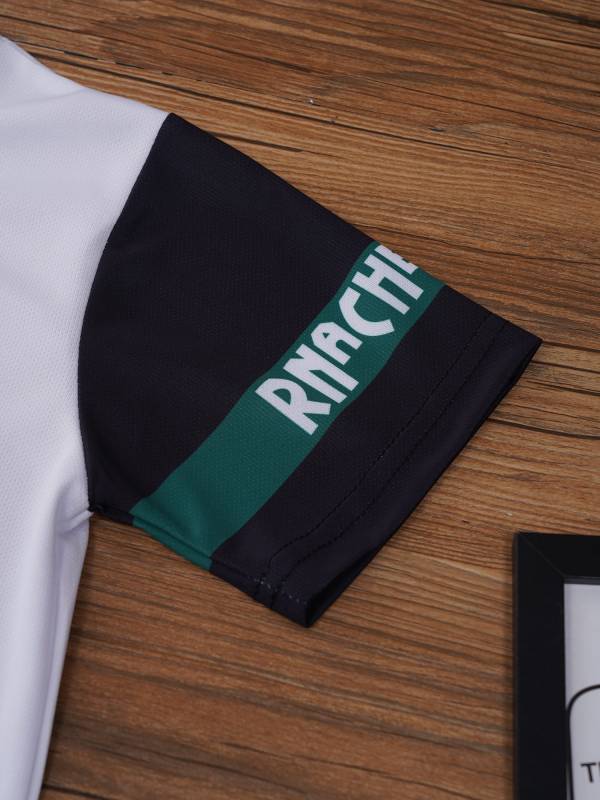 Kids Boys 2pcs Sports Set Quick-Drying Short Sleeve T-shirt and Shorts thumb