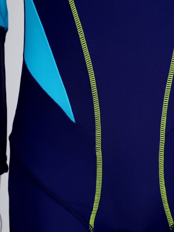 Kids Unisex One Piece Swimsuit Long Sleeve UPF 50+ Rash Guard thumb