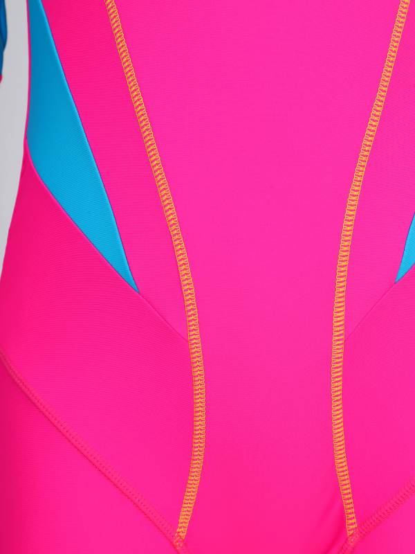 Kids Unisex One Piece Swimsuit Long Sleeve UPF 50+ Rash Guard thumb