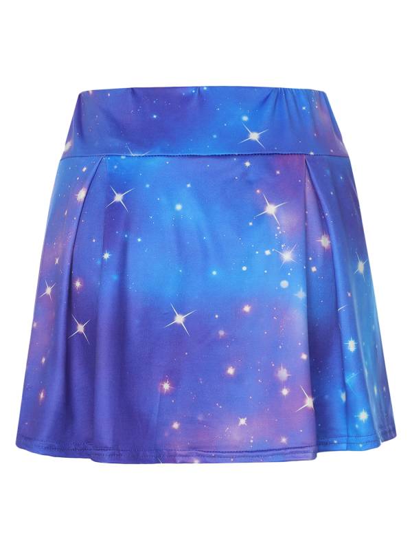 Women A-line High Waist Pleated Sport Skirt for Tennis Golf thumb