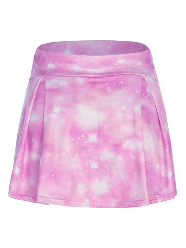 Women A-line High Waist Pleated Sport Skirt for Tennis Golf thumb