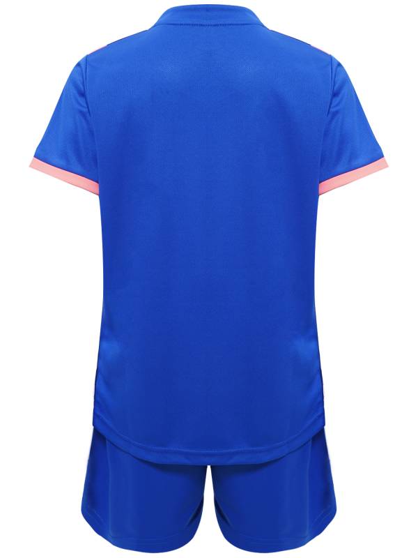 Kids Boy Sports Set Football Graphic T-shirt with Drawstring Shorts thumb