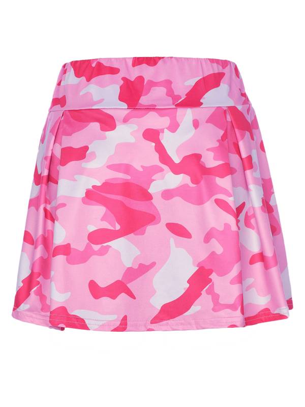 Women A-line High Waist Pleated Sport Skirt for Tennis Golf thumb