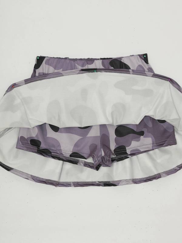 Women A-line High Waist Pleated Sport Skirt for Tennis Golf thumb