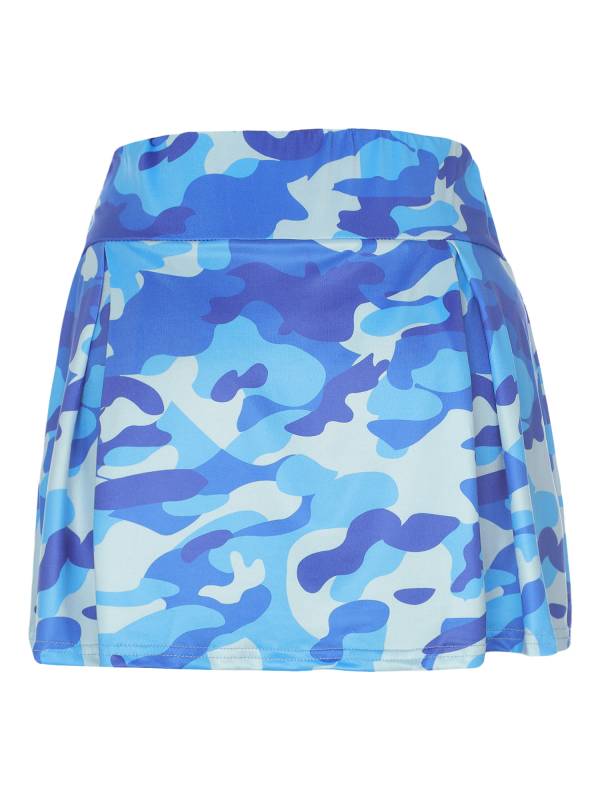Women A-line High Waist Pleated Sport Skirt for Tennis Golf thumb
