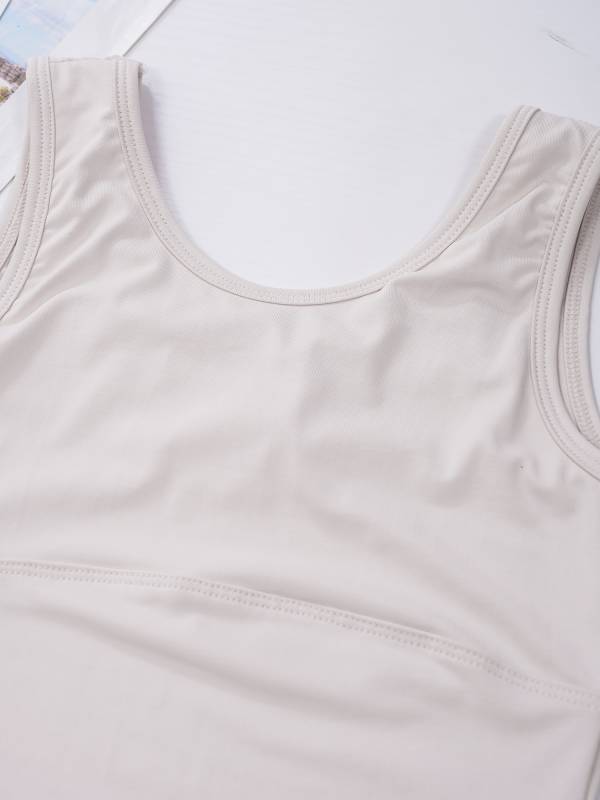 Kids Girls Color Block Crisscross Sleeveless Gymnastics Leotard thumb