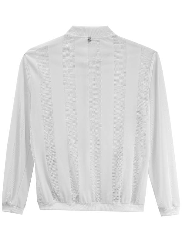 Men Stand Collar Long Sleeve Zipper Sun Protection Sports Jacket thumb