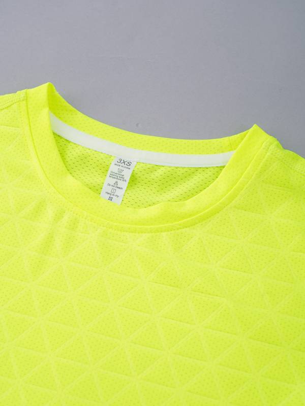 Kids Boys Quick-Drying Short Sleeve Round Neck Sports T-shirt thumb