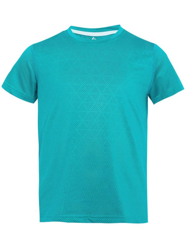 Kids Boys Quick-Drying Short Sleeve Round Neck Sports T-shirt thumb