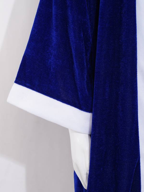 Kids Boys Velvet Boxing Hooded Robe Boxer Cloak thumb