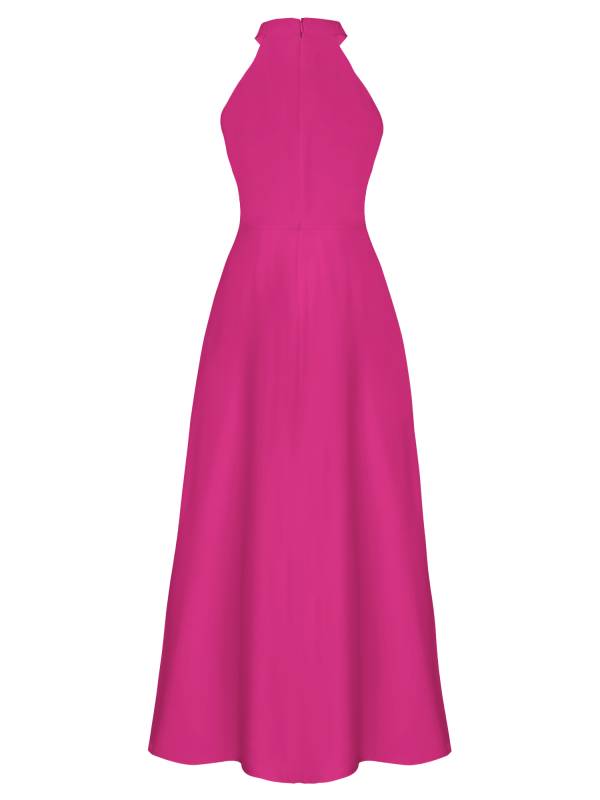 Kids Girls Sequin Halter Sleeveless High Low Party Dress thumb