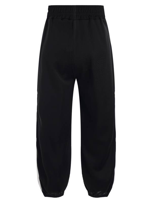 Kids Boys Side Buttons Sports Cuffed Sweatpants thumb