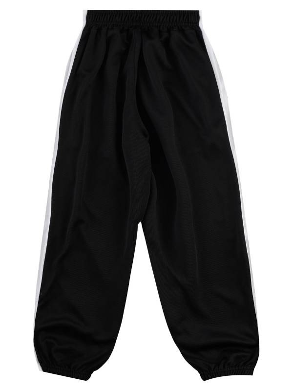 Kids Boys Side Buttons Sports Cuffed Sweatpants thumb