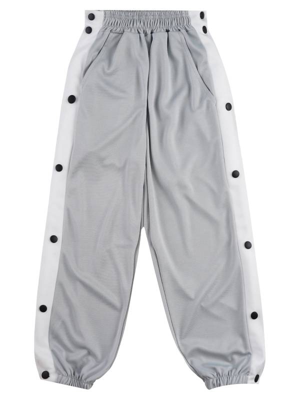 Kids Boys Side Buttons Sports Cuffed Sweatpants thumb