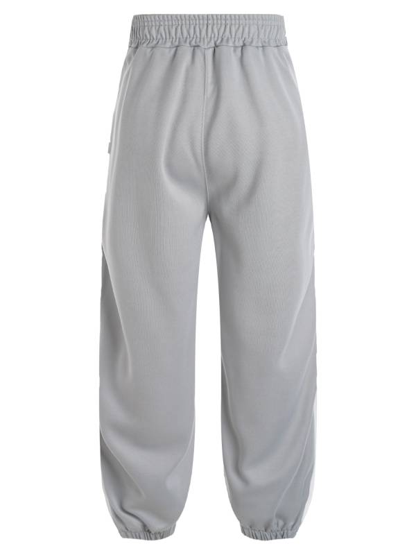 Kids Boys Side Buttons Sports Cuffed Sweatpants thumb
