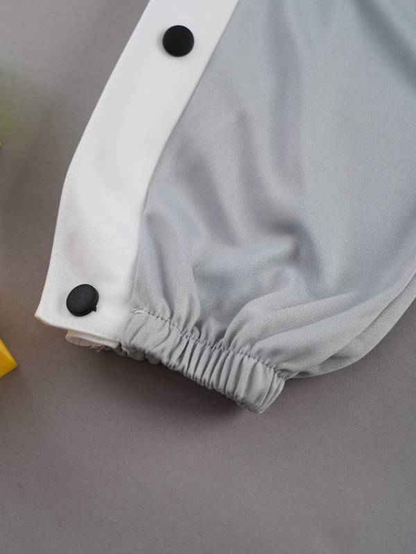 Kids Boys Side Buttons Sports Cuffed Sweatpants thumb