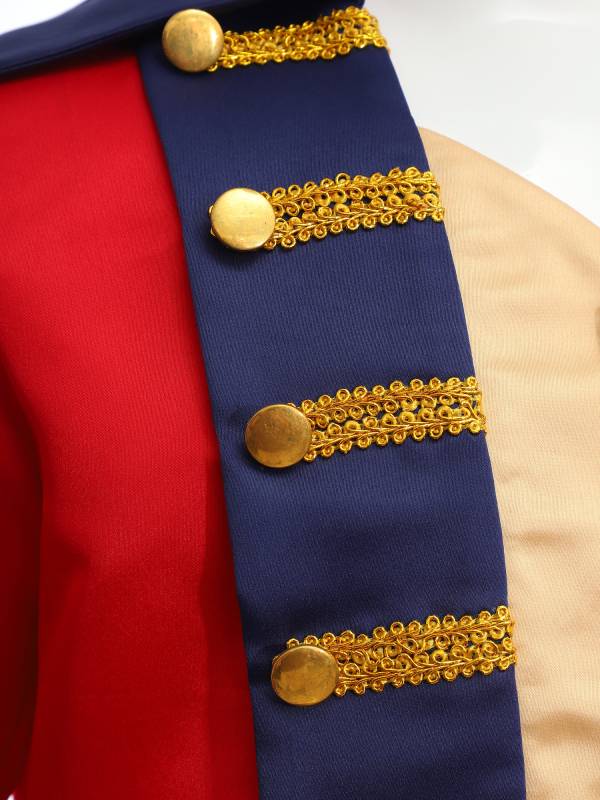 Kids Long Sleeve Lapel British Tailcoat Medieval Costume thumb