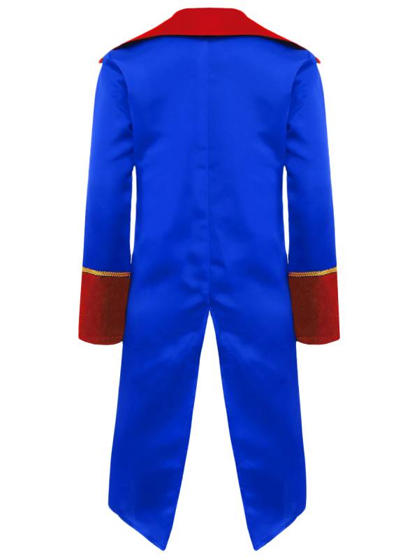 Kids Long Sleeve Lapel British Tailcoat Medieval Costume thumb