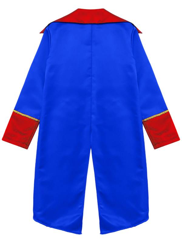 Kids Long Sleeve Lapel British Tailcoat Medieval Costume thumb