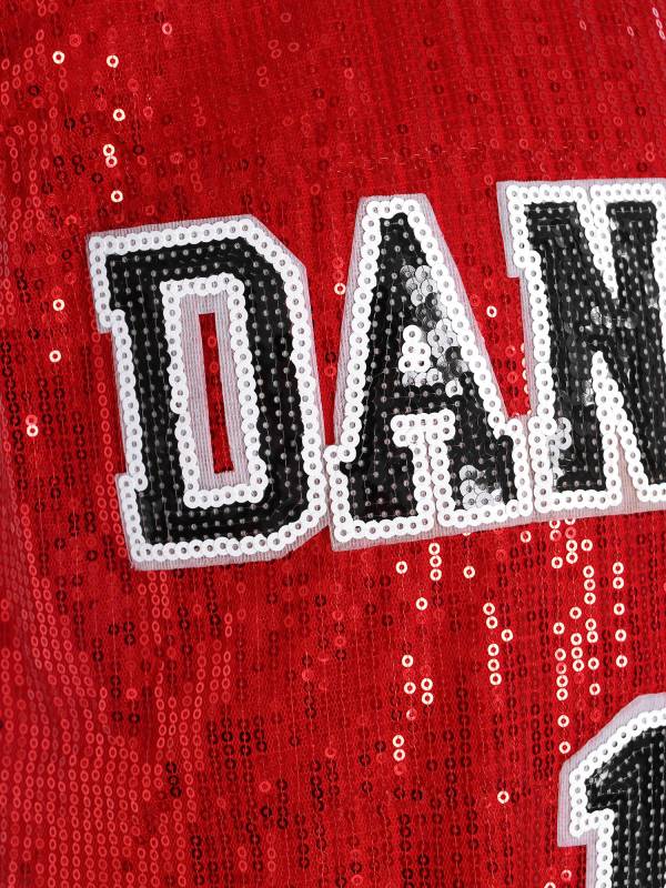 Kids Girls Sparkly Sequins Sleeveless Dress with Socks for Hip-Hop Jazz Dance thumb