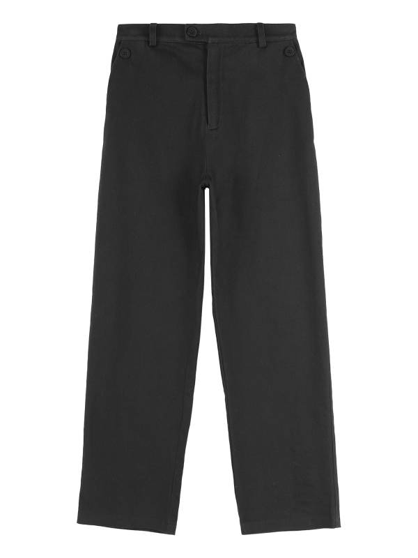 Kids Boys Straight Leg Snap-zip Flat Suit Pant for Formal Occasions thumb