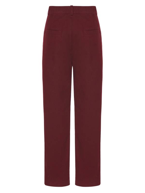 Kids Boys Straight Leg Snap-zip Flat Suit Pant for Formal Occasions thumb