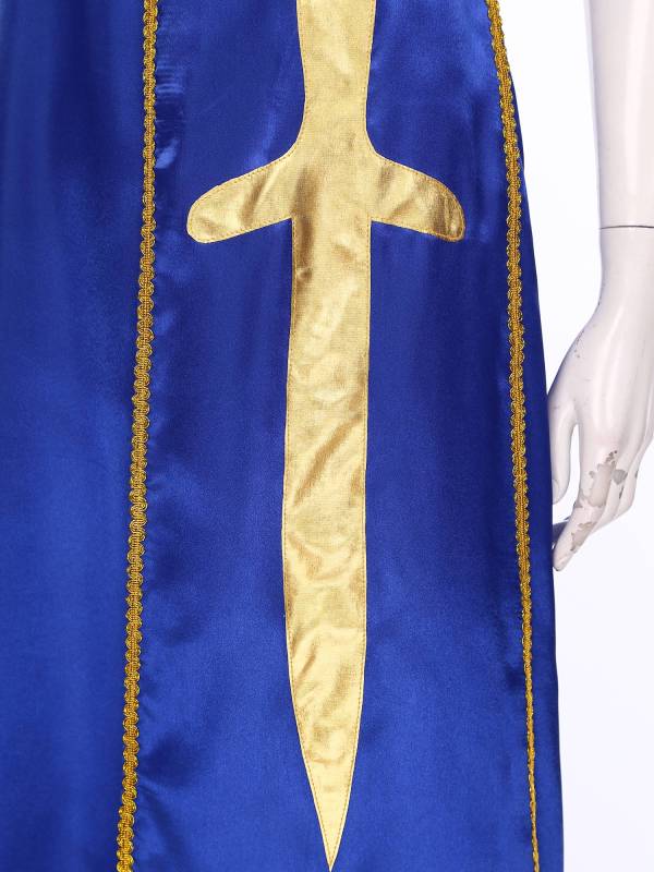 Women Sleeveless Square Neck Liturgical Praise Dance Maxi Dress thumb