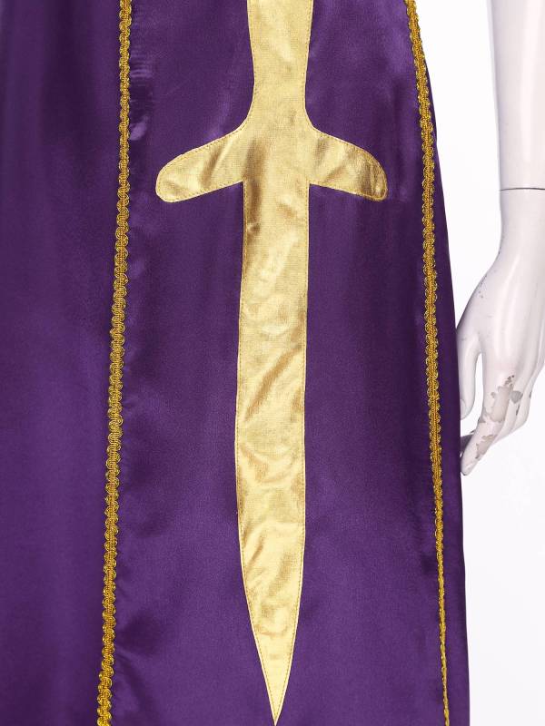 Women Sleeveless Square Neck Liturgical Praise Dance Maxi Dress thumb