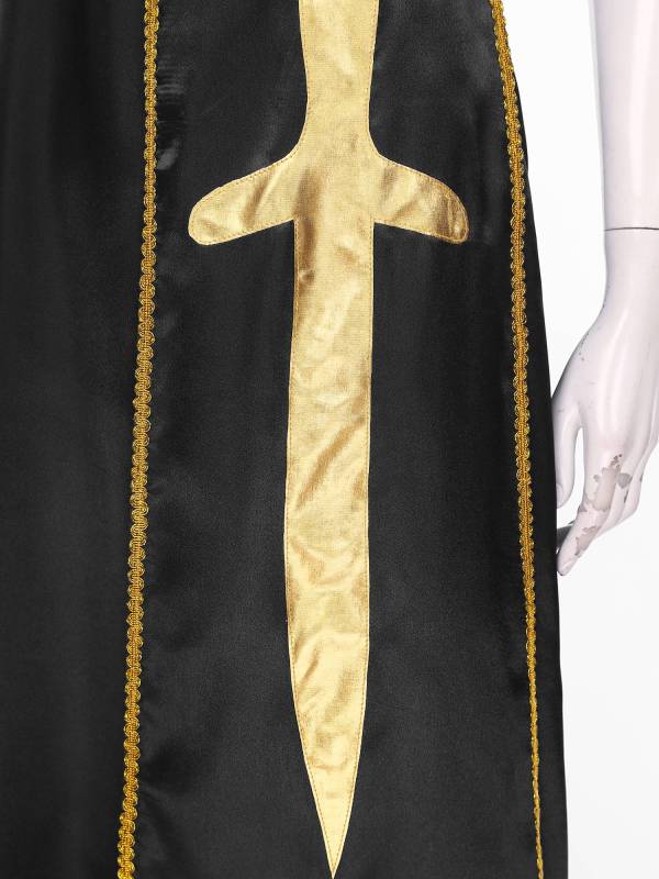 Women Sleeveless Square Neck Liturgical Praise Dance Maxi Dress thumb