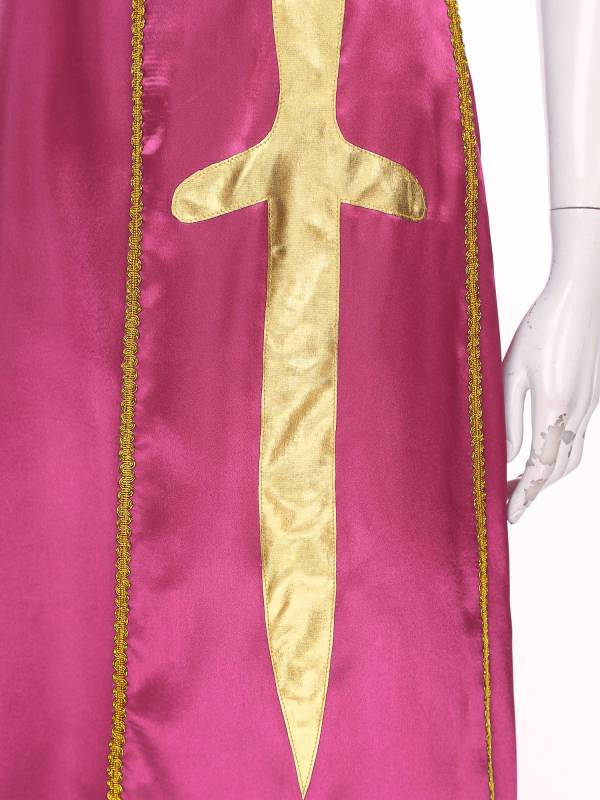 Women Sleeveless Square Neck Liturgical Praise Dance Maxi Dress thumb