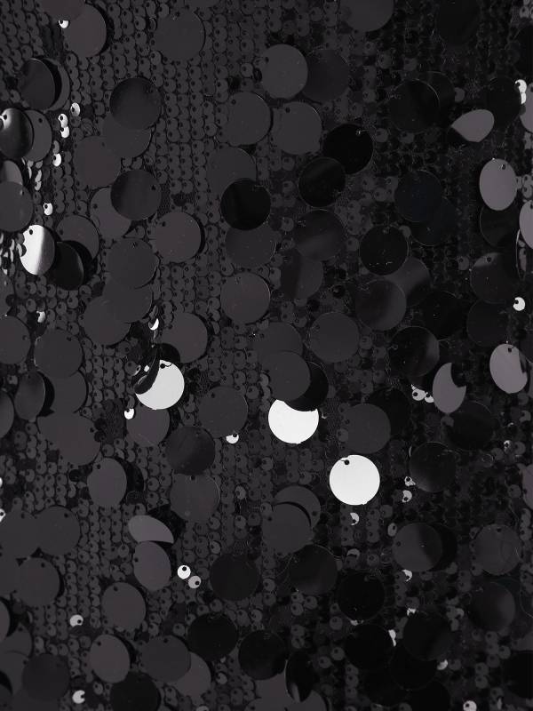 Women Sleeveless Sequins Metal Chain Straps Bodycon Mini Dress for Party thumb