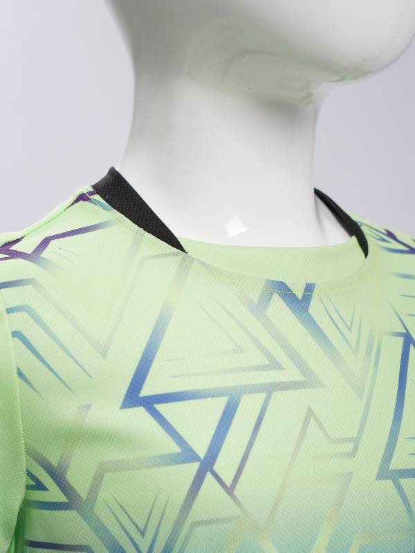Kids Boys Geometric Print Sports Short Sleeve T-shirt thumb