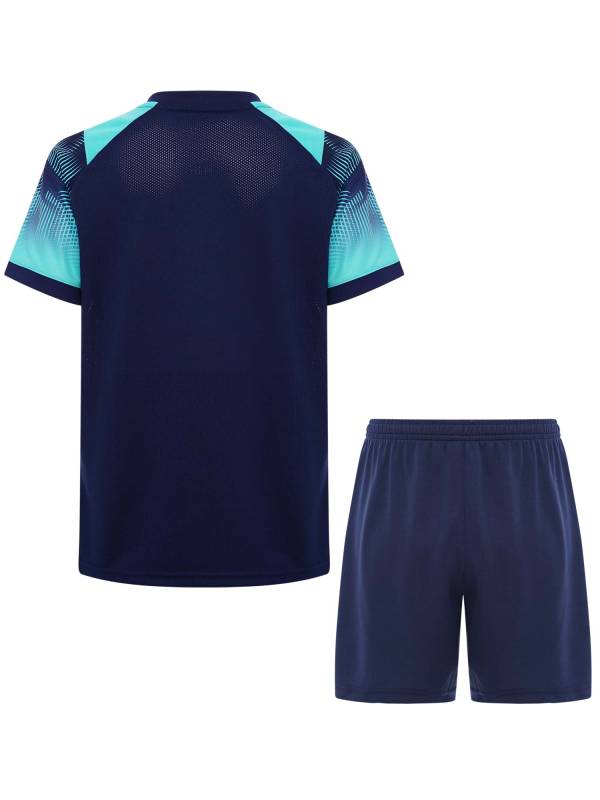 Boys 2-Piece Soccer Training Kit T-Shirt with Shorts for Practice & Play thumb