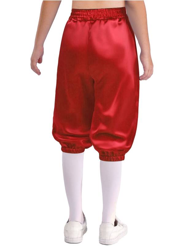 Unisex Kids Medieval Capri Pants Renaissance Faire Costume Bottoms for Halloween thumb
