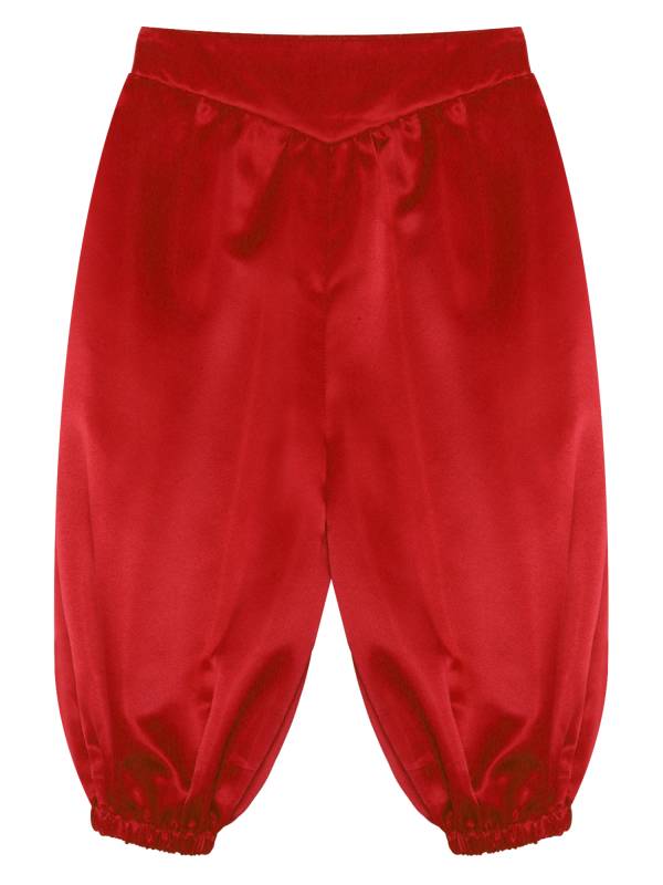 Unisex Kids Medieval Capri Pants Renaissance Faire Costume Bottoms for Halloween thumb