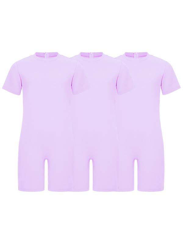 3 Pack Kids Adaptive Jumpsuit Back Zipper Autism Sensory Friendly Clothing thumb