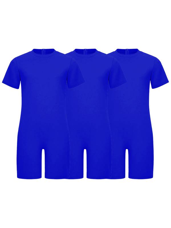 3 Pack Kids Adaptive Jumpsuit Back Zipper Autism Sensory Friendly Clothing thumb