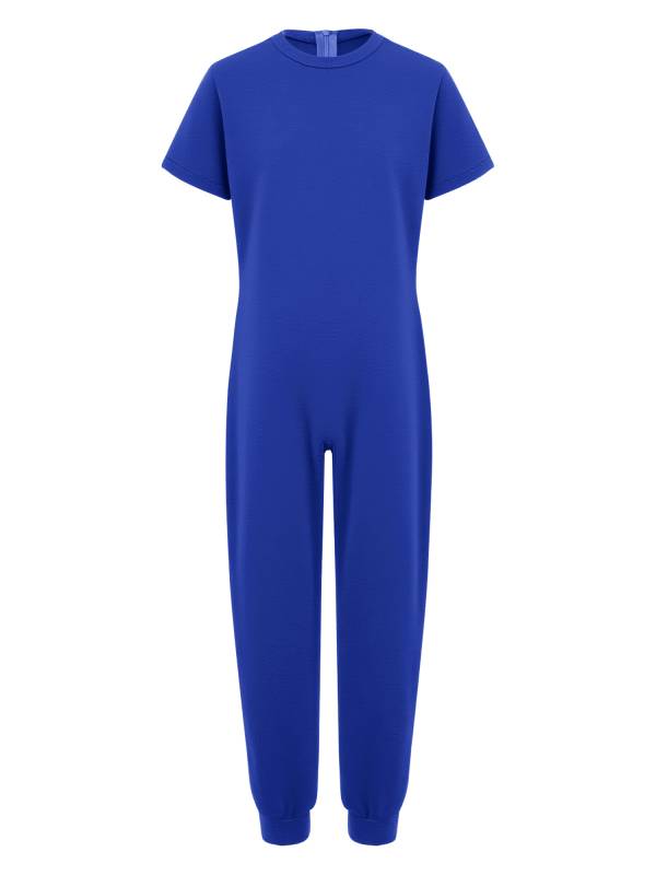 Kids Sensory Adaptive Jumpsuit Anti-Strip Full-Body Suit for Autism Special Need thumb