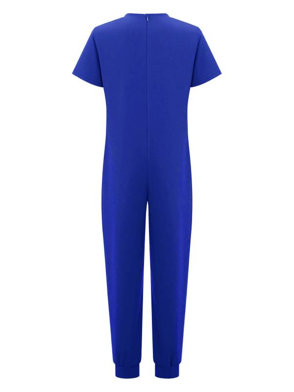 Kids Sensory Adaptive Jumpsuit Anti-Strip Full-Body Suit for Autism Special Need thumb