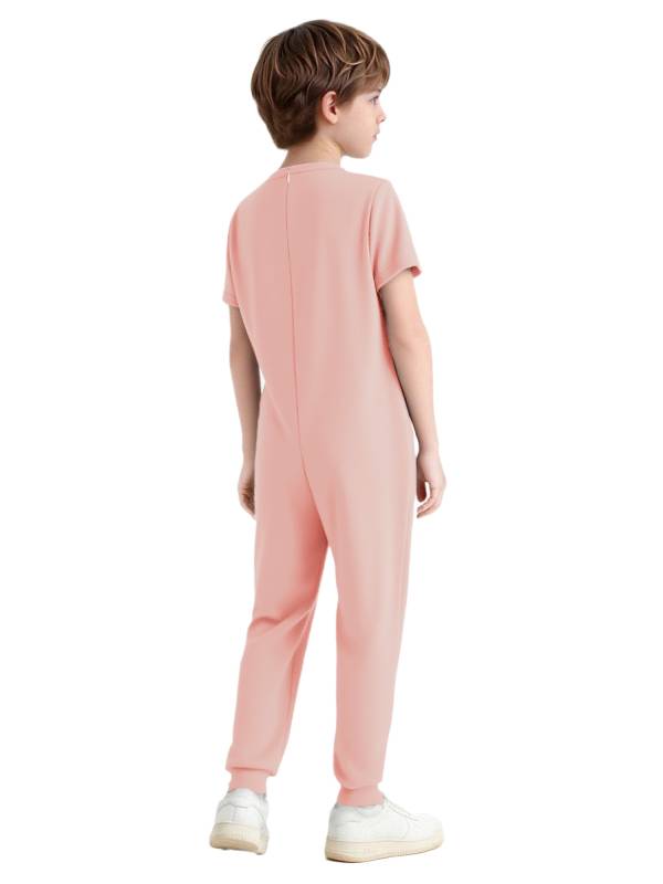 Kids Sensory Adaptive Jumpsuit Anti-Strip Full-Body Suit for Autism Special Need thumb